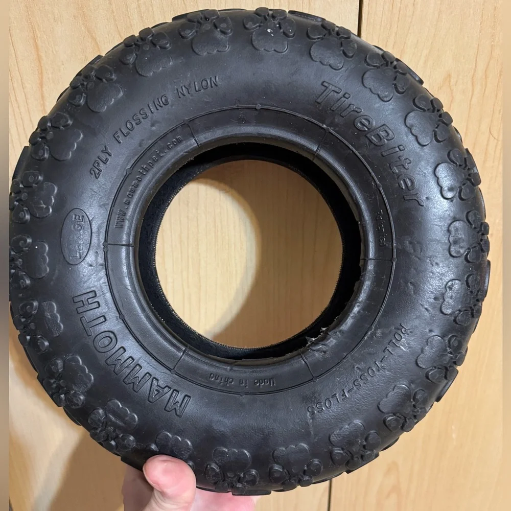Large Dog Toy Tire